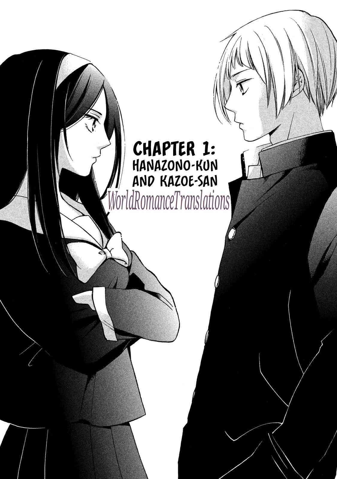 Hanazono and Kazoe’s Bizzare After School Rendezvous Chapter 01 Gambar 2
